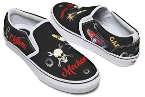 Vintage Mechanic Slip-On Shoes