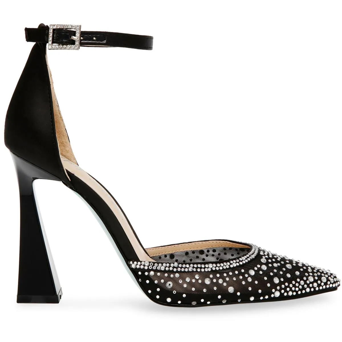Viola Womens Rhinestone Pointed Toe Pumps