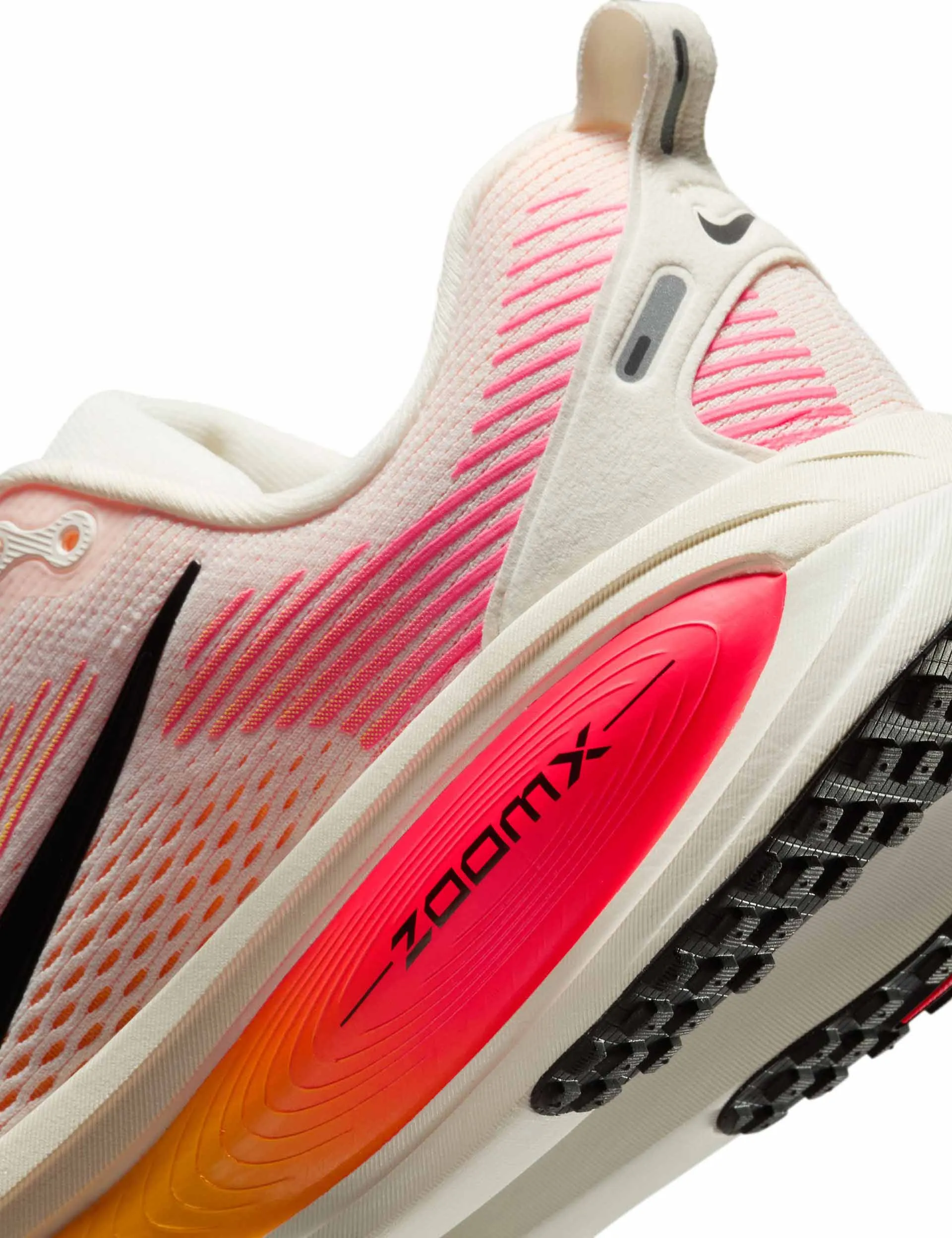 Vomero 18 Running Shoes - Sail/Bright Crimson/Laser Orange/Black