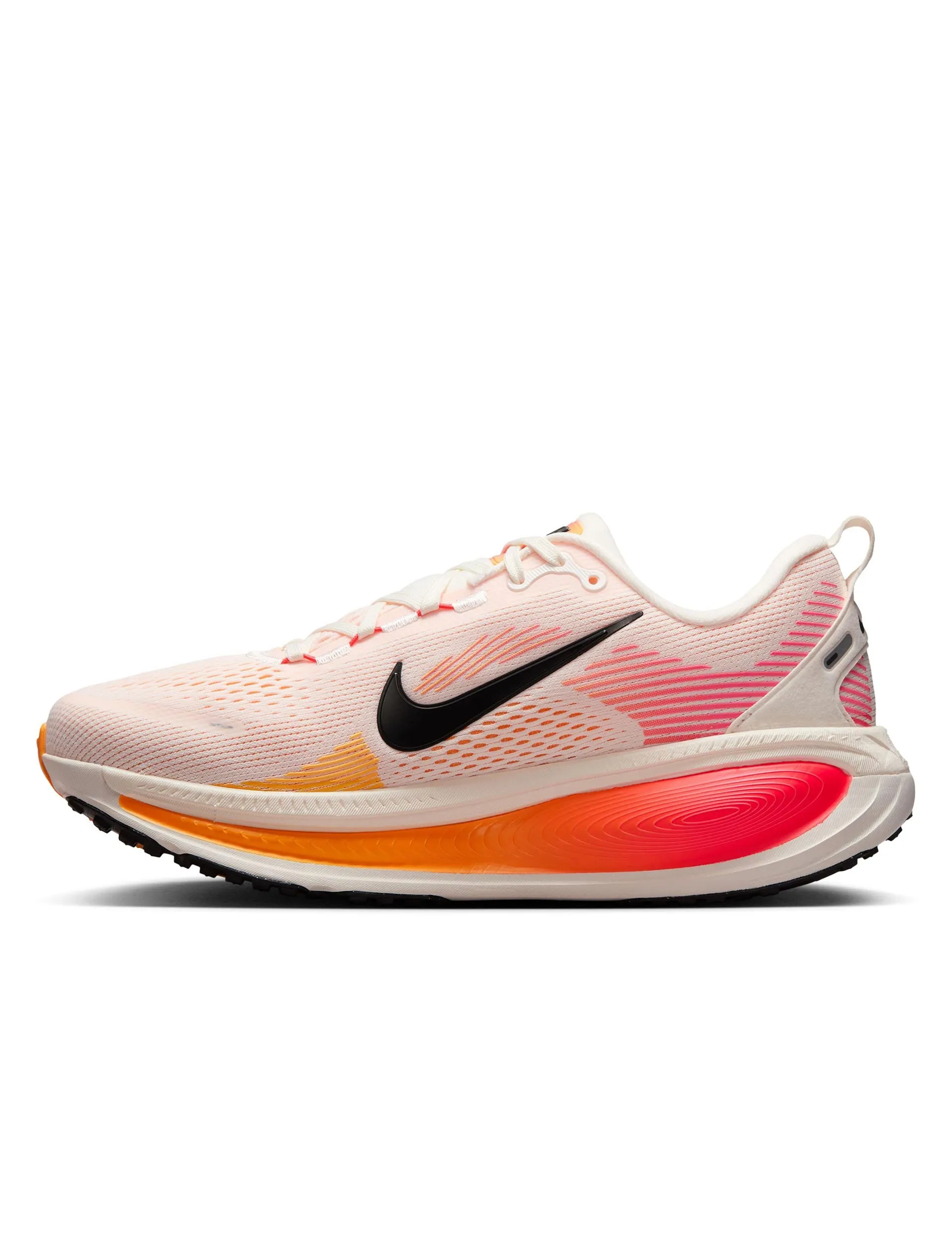 Vomero 18 Running Shoes - Sail/Bright Crimson/Laser Orange/Black