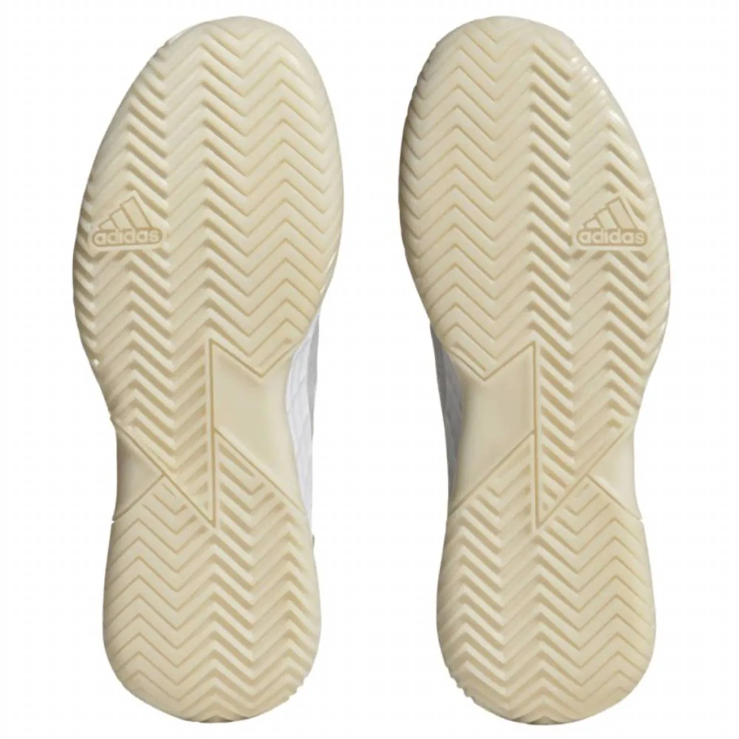 Women's Adizero Ubersonic 4 Tennis Shoes In White/silver