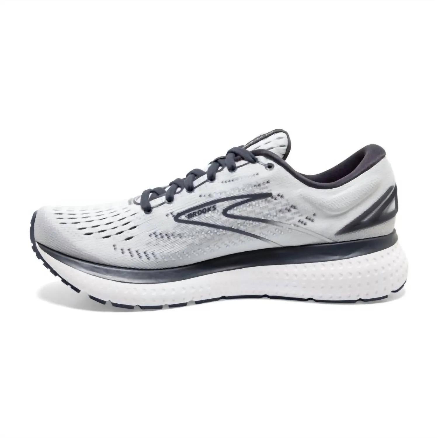 Women's Glycerin 19 Running Shoes In Grey/ombre/white