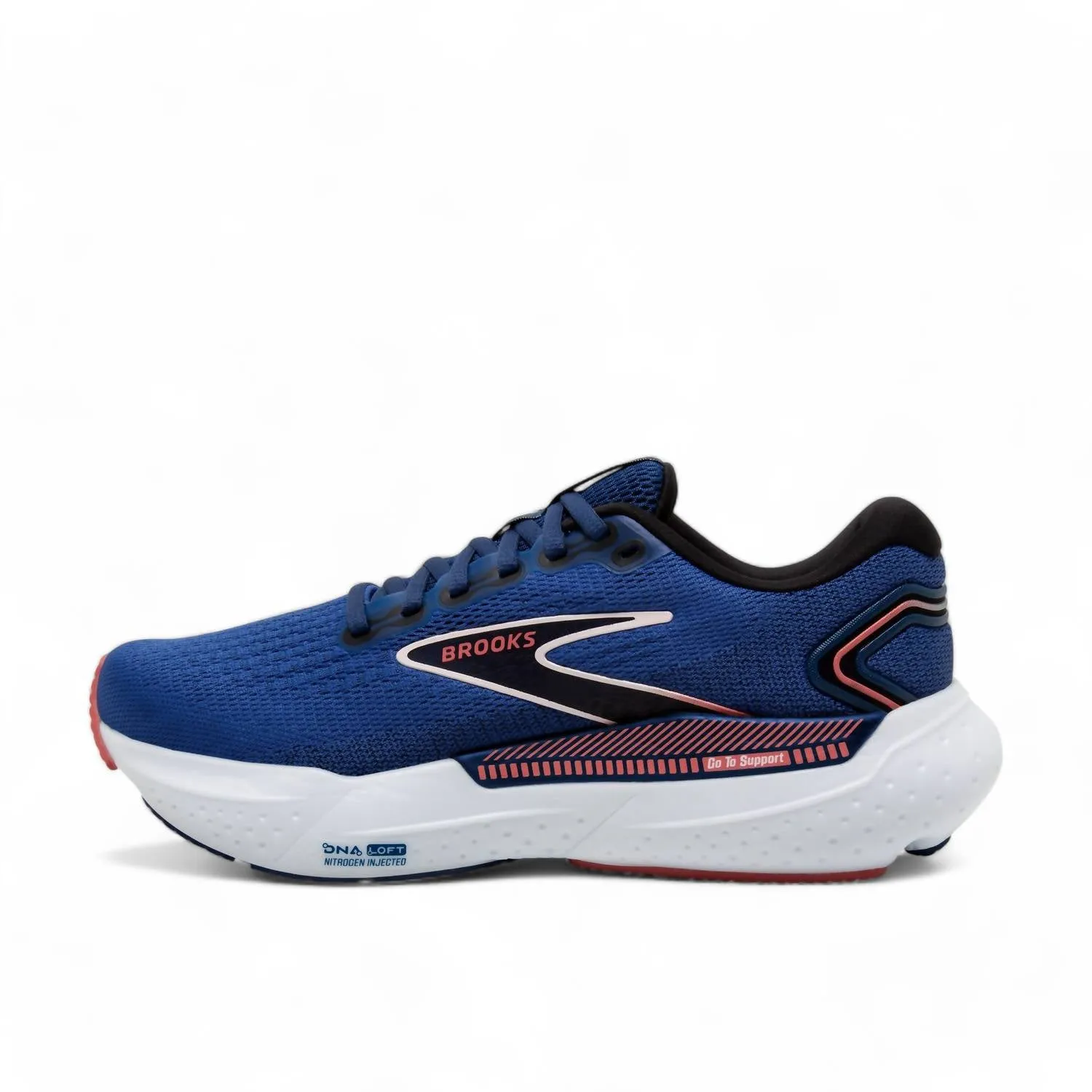 Women's Glycerin Gts 21 Running Shoes In Blue/pink
