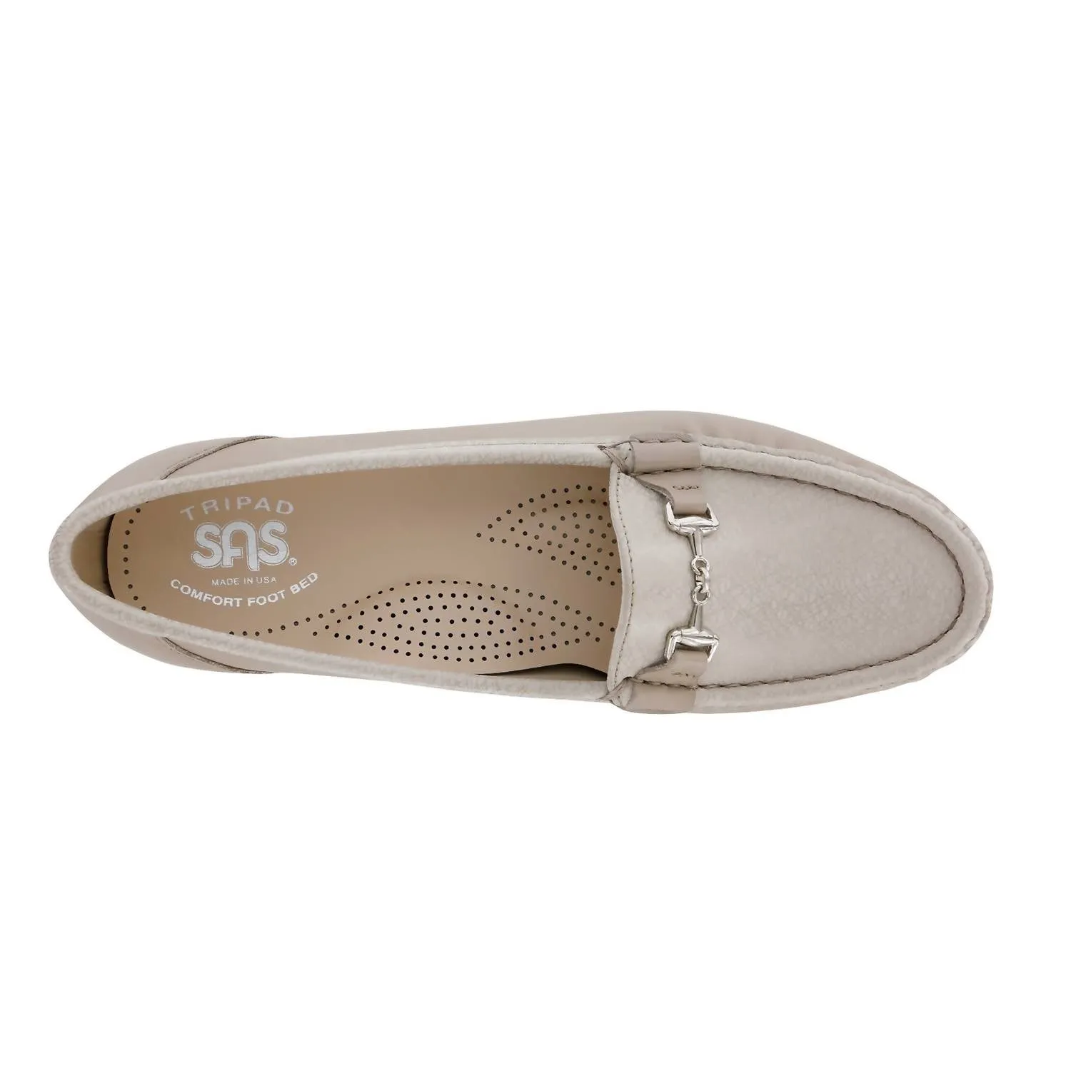 Women's Metro Shoes - Slim In Taupe/linen Web