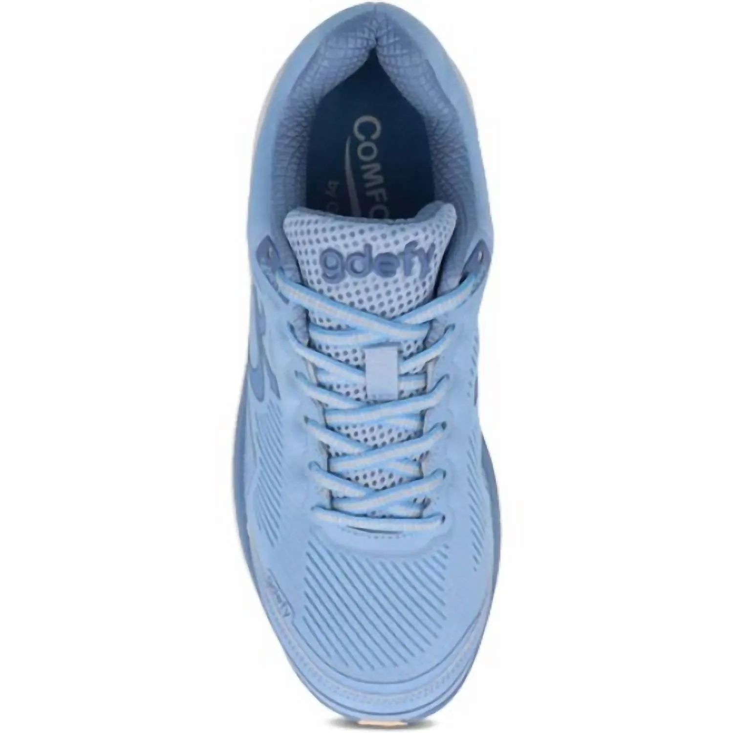 Women's Mighty Walk Shoes In Blue/beige