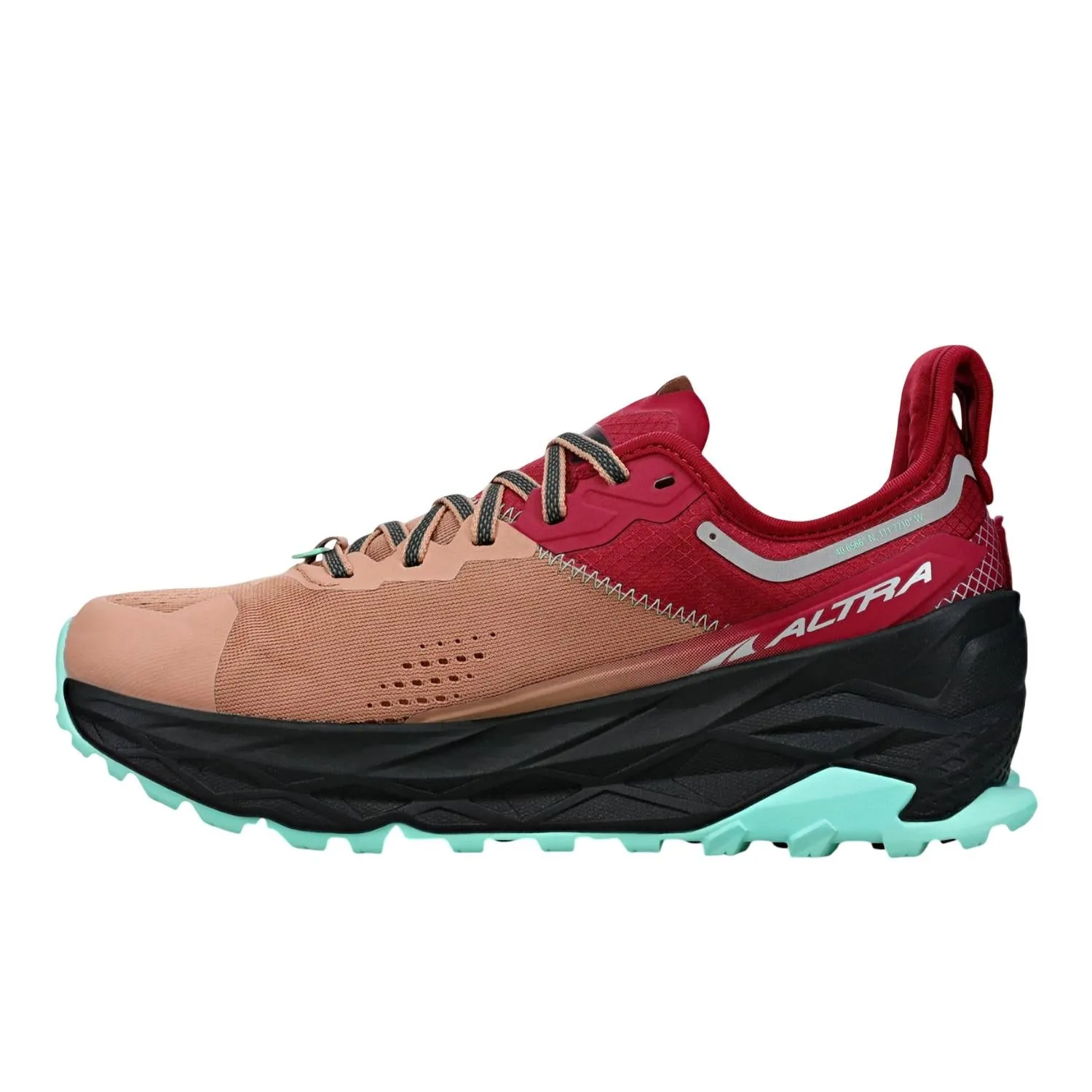 Women's Olympus 5 Running Shoes In Brown/red