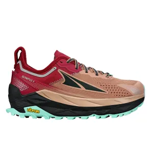 Women's Olympus 5 Running Shoes In Brown/red