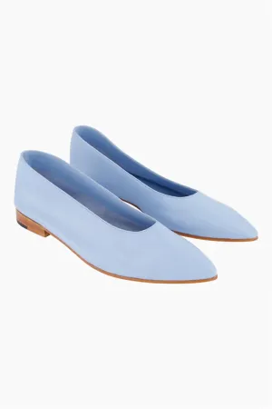 Women's Party Flat Shoes In Light Blue