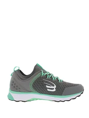 Women's Phoenix Running Shoes - Medium Width In Charcoal/mint/white